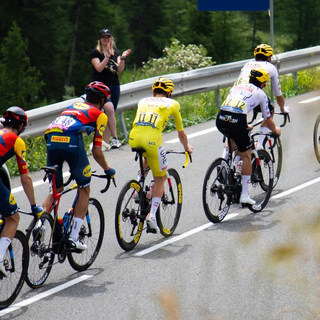 Passage du Tour de France Vars Station de ski Hautes Alpes