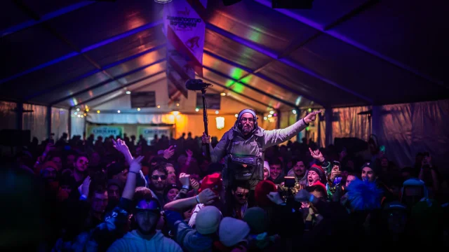 Concert à l'Outdoormix Winter Festival
