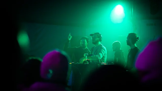 Concert à l'Outdoormix Winter Festival