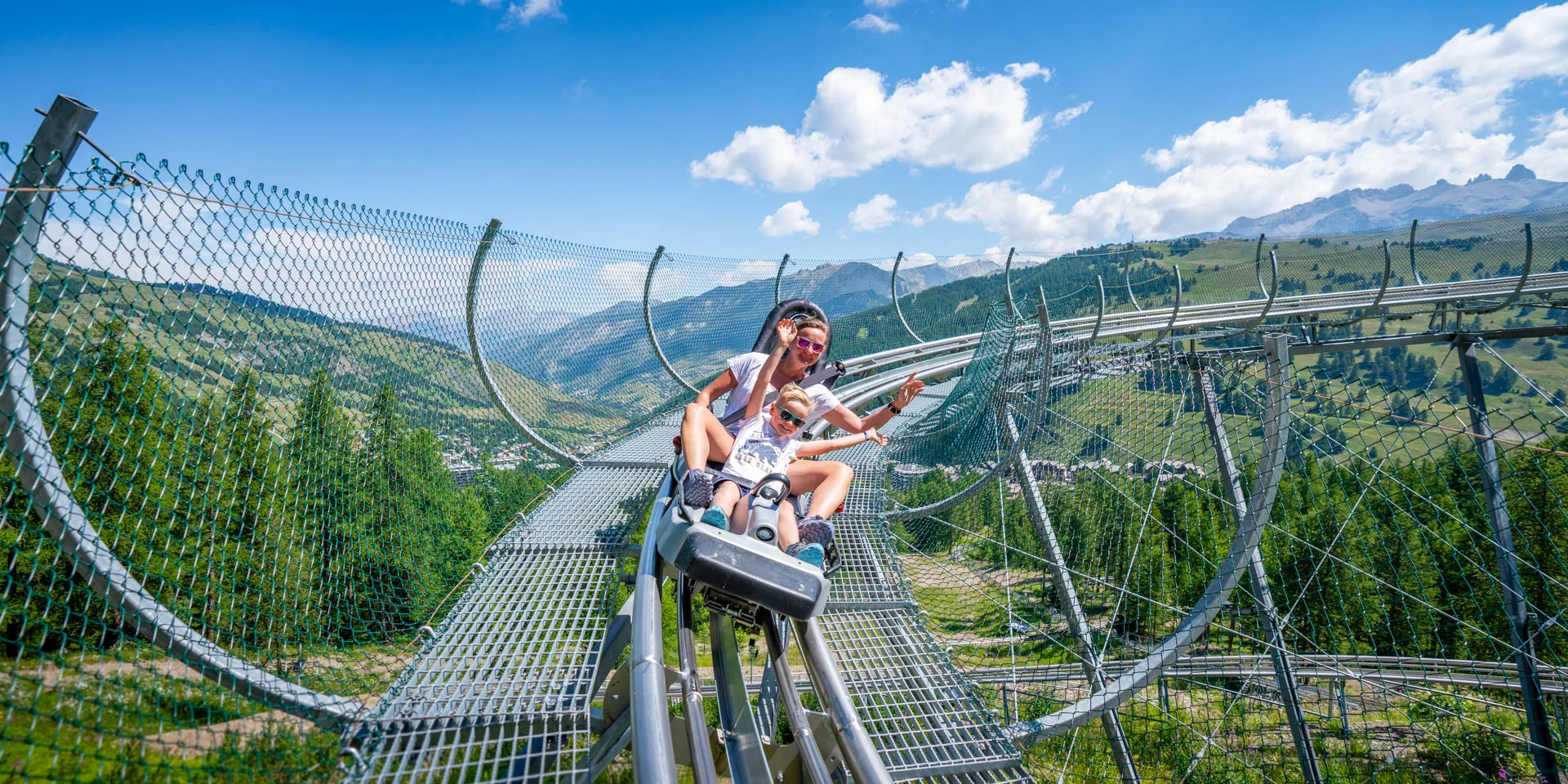 Luge sur Rail à Vars