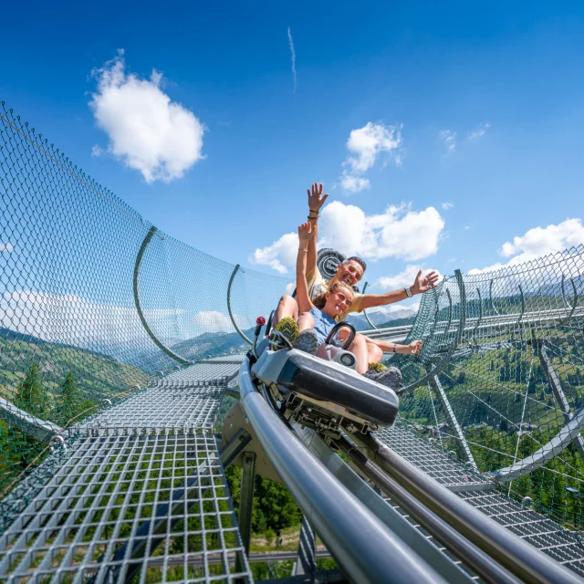 Luge sur Rail à Vars