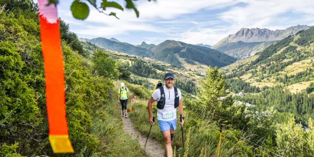 Sentiero della montagna di Vars 10 km 20